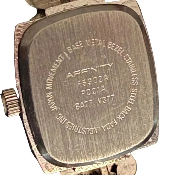 Affinity Ladies Bracelet Silver Tone CZ Watch - Picture 4 of 4